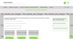 Desktop Screenshot of loca-cintre.fr